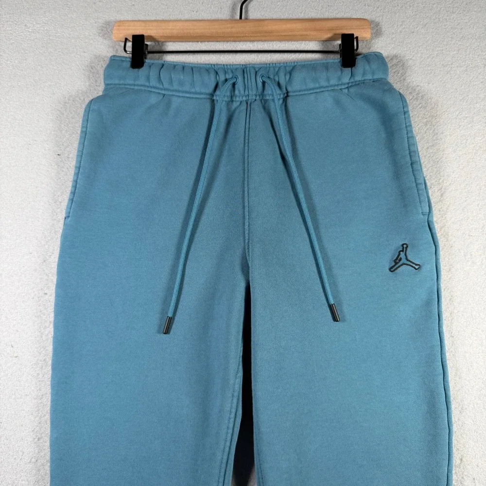 Jordan Essentials Fleece Pants Marina Blue Joggers DA9820-415 Mens Small